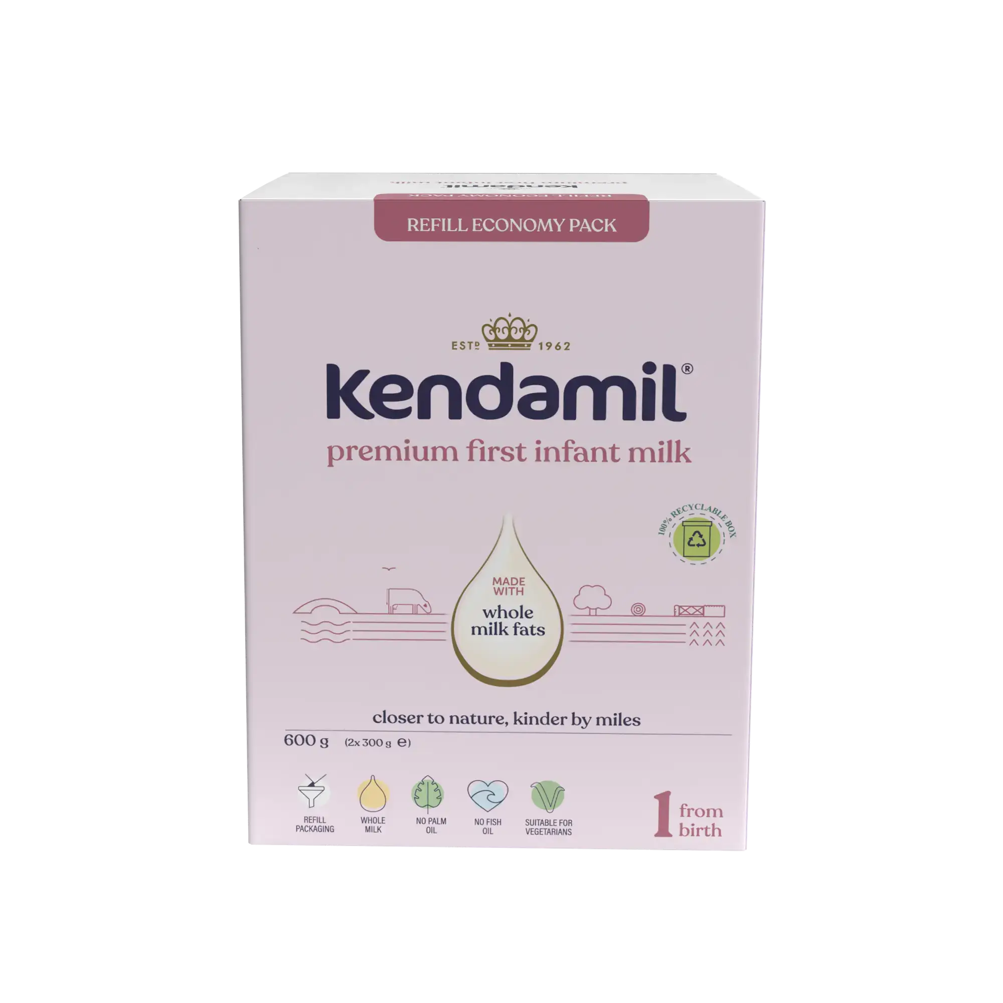 Kendamil Stage 1 Premium Infant Milk 600g