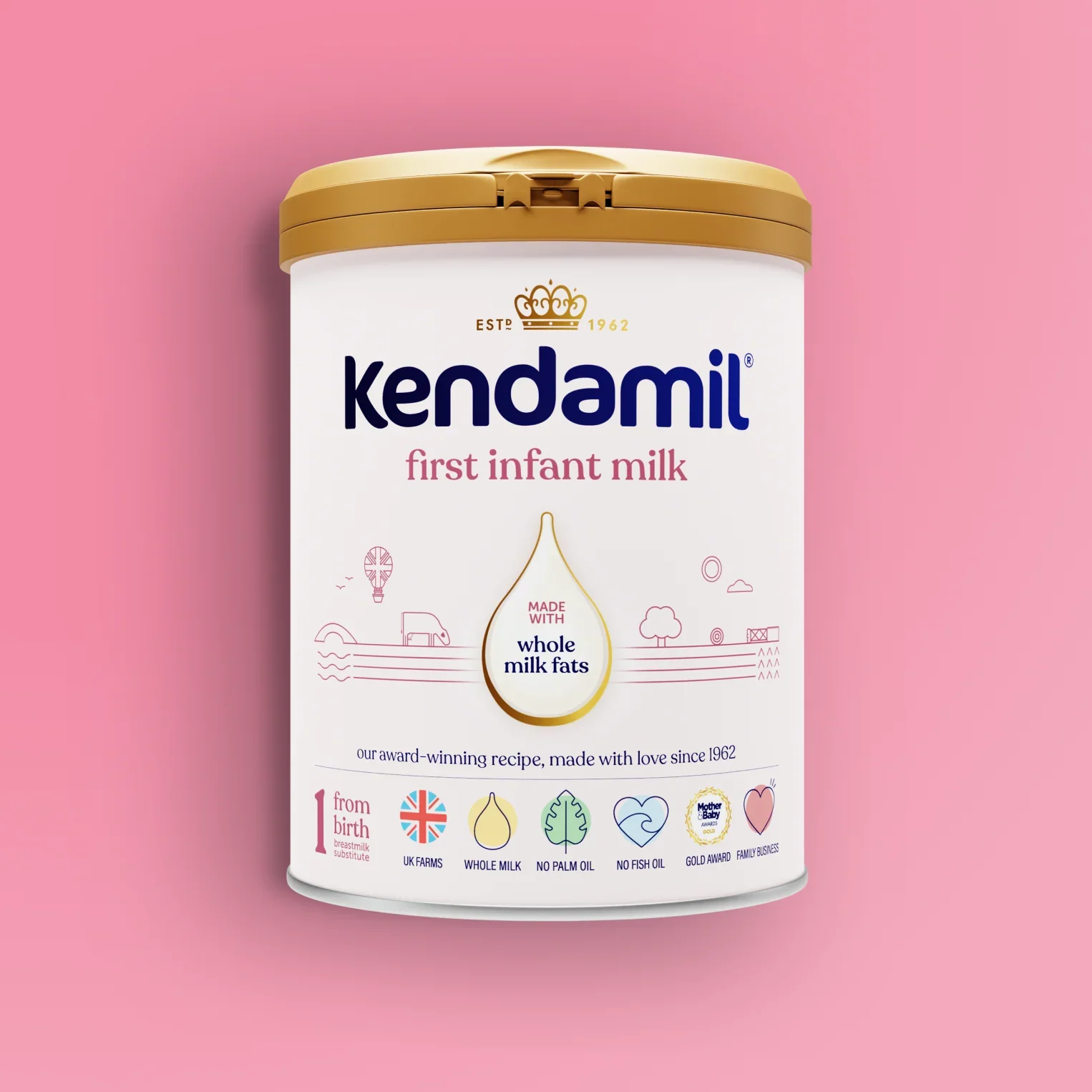 Kendamil Classic Stage 1 First Infant Milk Formula UK