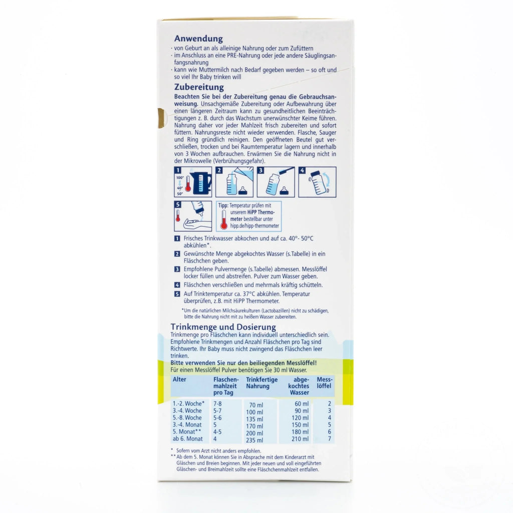 Hipp Bio Combiotik 1 - infant Cow Milk 600g - from birth