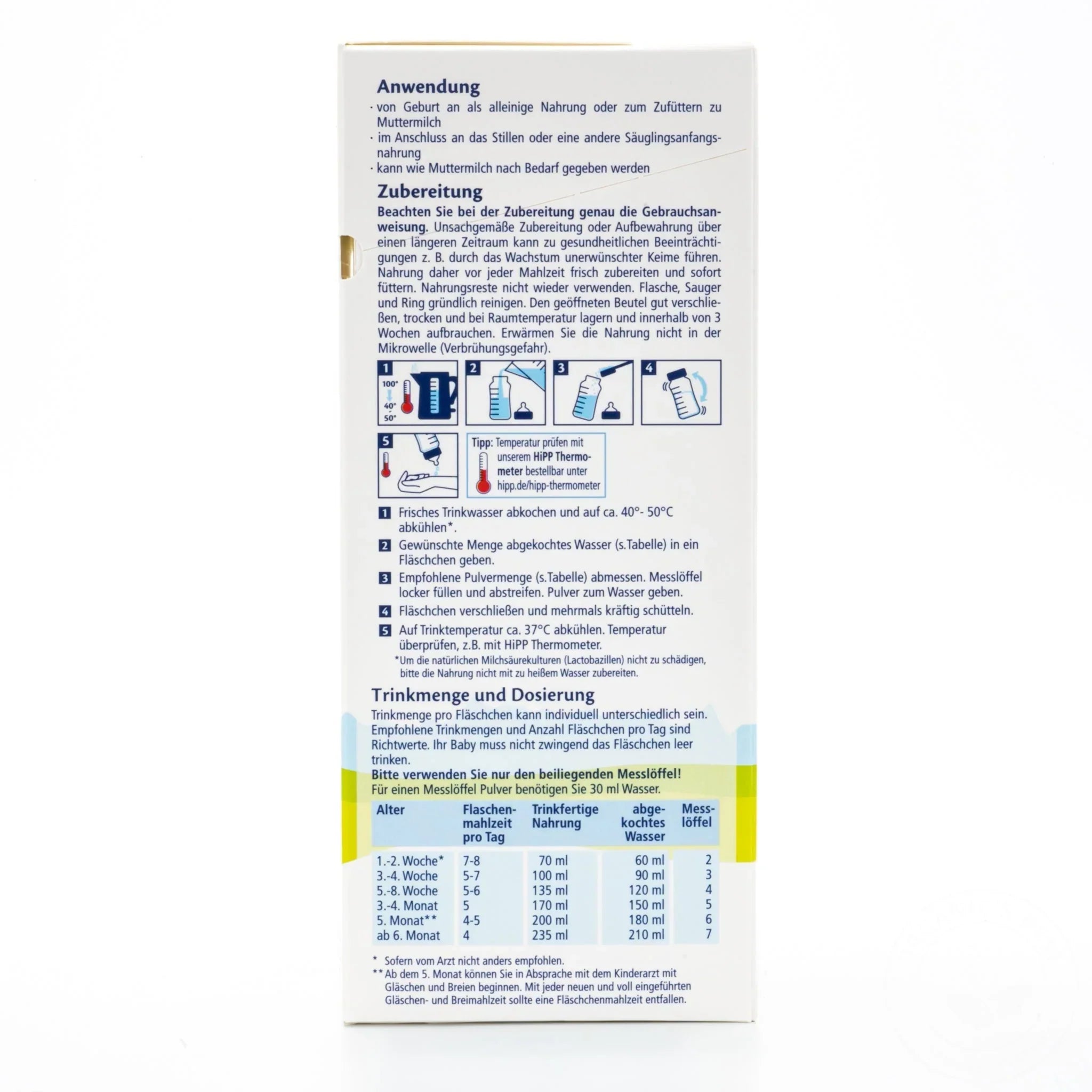 HiPP Stage PRE (0+ Months) Bio Combiotic Formula  (500g) - Emmbaby Canada