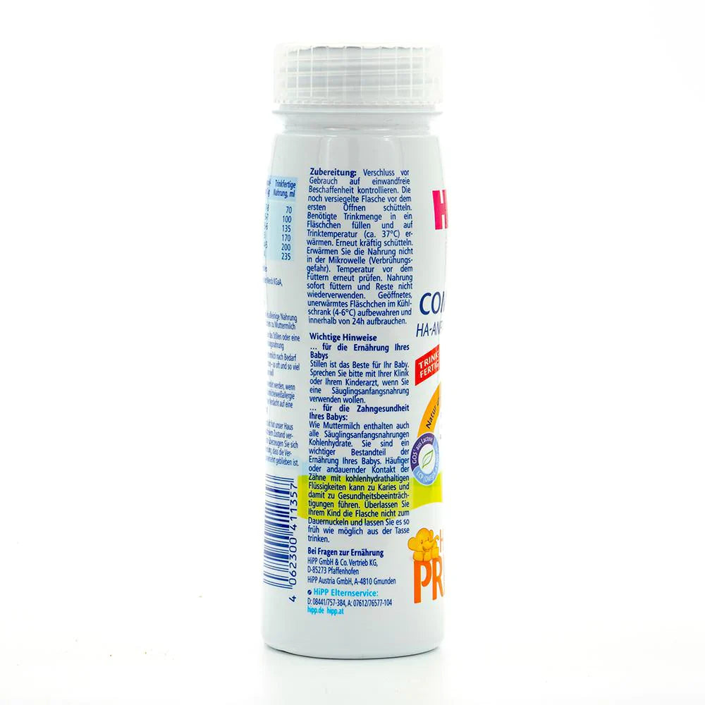 HiPP HA PRE Combiotik Ready To Use 200 Ml