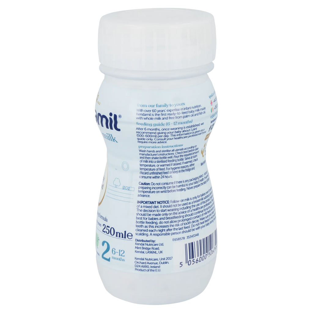 Kendamil Classic Ready to Feed Cow Milk Follow-On Formula Stage 2 - 250ml