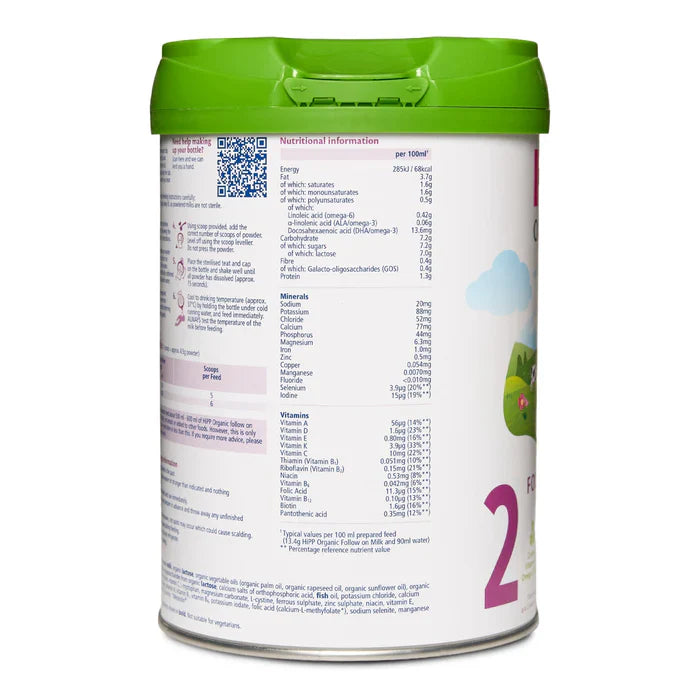 Hipp Formula UK stage 2 Follow on formula 6+ months - 800g