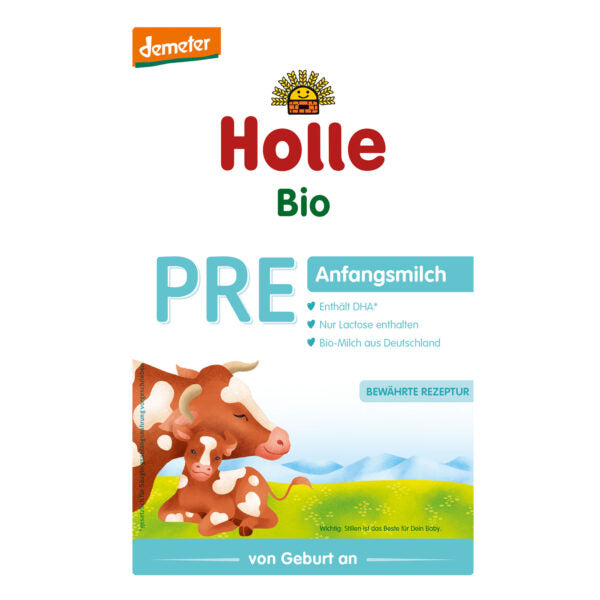 Holle Bio Stage PRE Organic Infant Cow Milk Formula 0-6 months • 400g